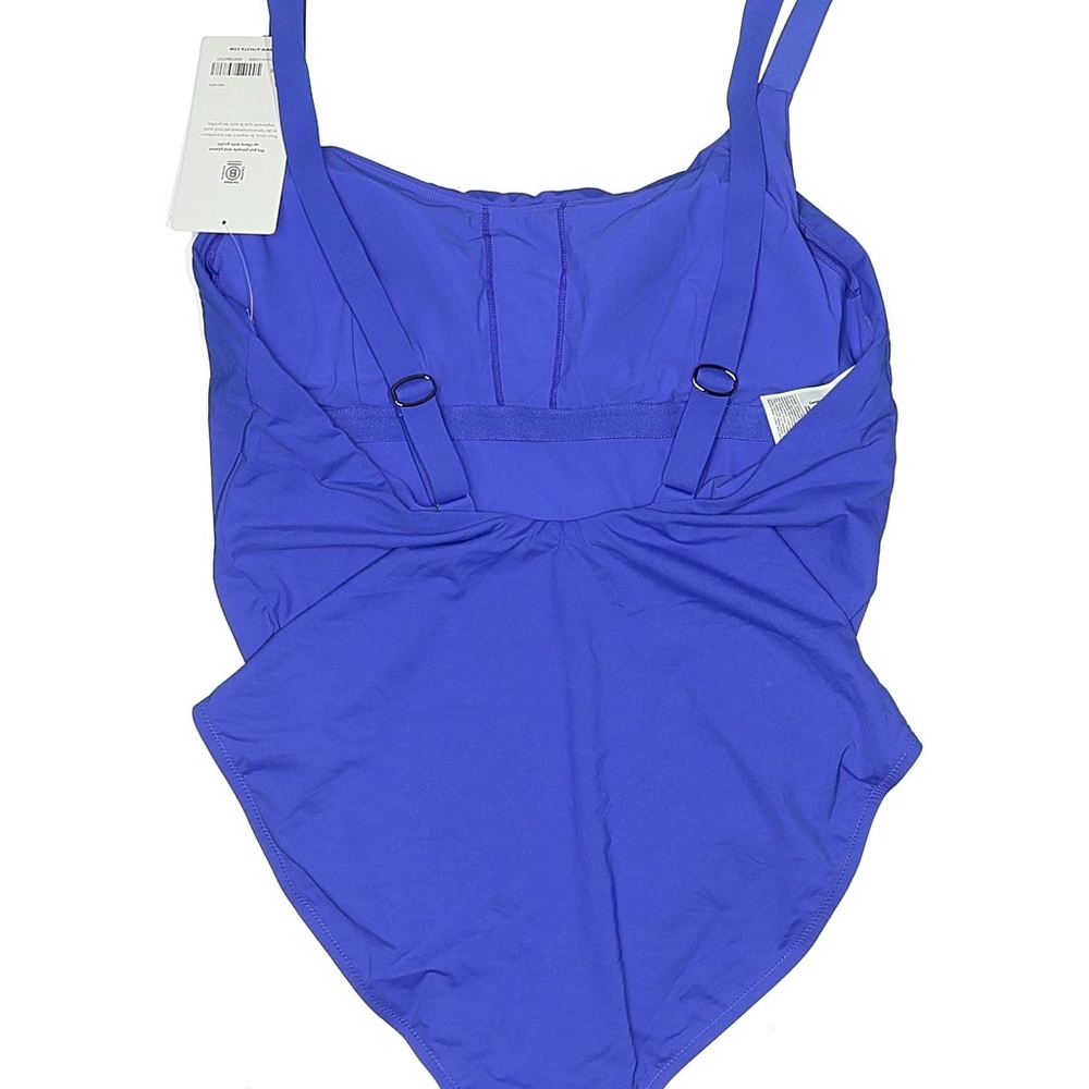 NWT Athleta Blue large Hermosa one piece swimsuit - Picture 2 of 12